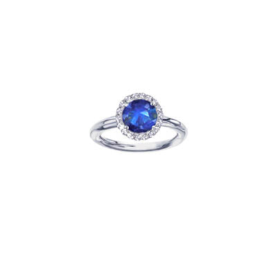 Sapphire CZ with Pave, Ring | 
Style: 411070001031