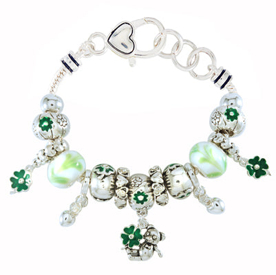 St. Patrick Teddy Charm Bracelet | 
Style: 411031830007