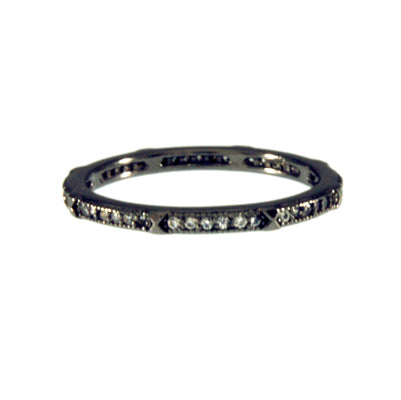 Diamondess Pave Eternity Ring, black | 
Style: 444071184000