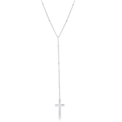 Sterling Silver Cross Necklace | 
Style: 413021530417