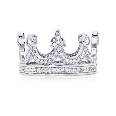 Diamondess Pave Crown Ring | 
Style: 444071329000