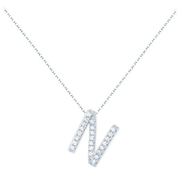 Diamondess Pave Initial N Necklace | 
Style: 444021272769