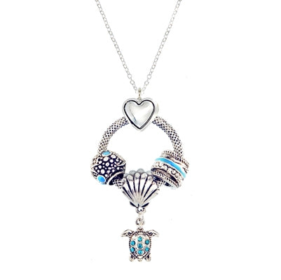 Sea Turtle Charm Necklace | 
Style: 411023876771