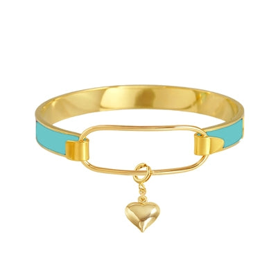 Blue Enamel Charm Bracelet | 
Style: 411143554087