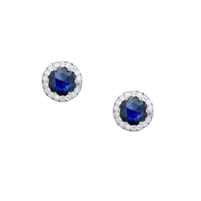 Diamondess CZ w/Pave Surround Stud Earrings | 
Style: 433060210001