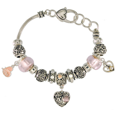 MOM Charm Bracelet | 
Style: 411032390524 (50000600524)