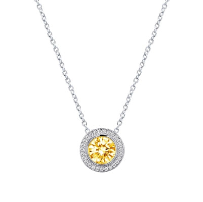 Diamondess Canary CZ Necklace | 
Style: 433020102001