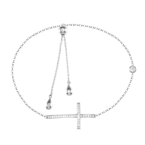 Diamondess Pave Cross Bracelet | 
Style: 433031369220