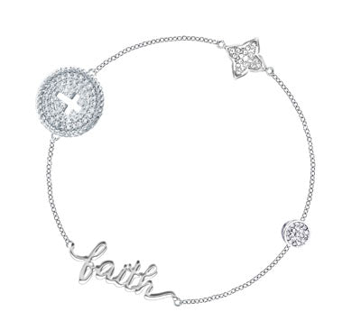"FAITH" Magnetic Bracelet | 
Style: 411032415035