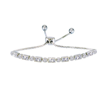 Pullchain CZ Tennis Bracelet | 
Style: 411032420080