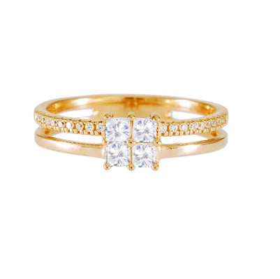 Diamondess 4 CZ Ring | 
Style: 444073423000