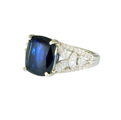 Diamondess Sapphire CZ Ring | 
Style: 444073434000