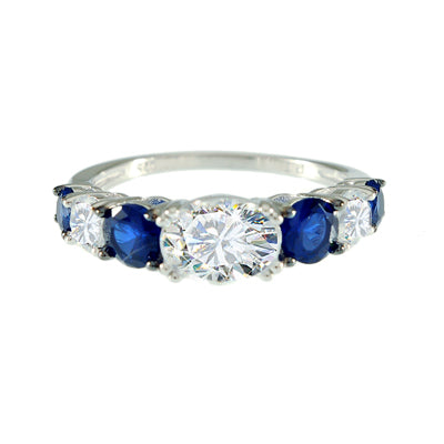 Diamondess Sapphire CZ Ring | 
Style: 444072360000