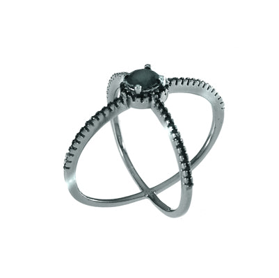 Diamondess Black CZ Ring | 
Style: 444073018000