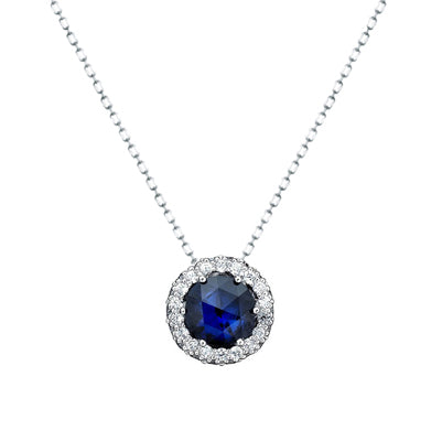 Diamondess Sapphire CZ Necklace | 
Style: 444021855777