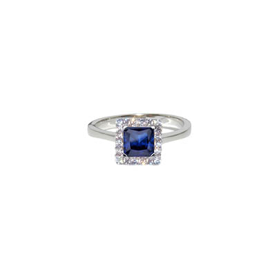 Sapphire CZ with Pave, Ring | Style: 411070005046