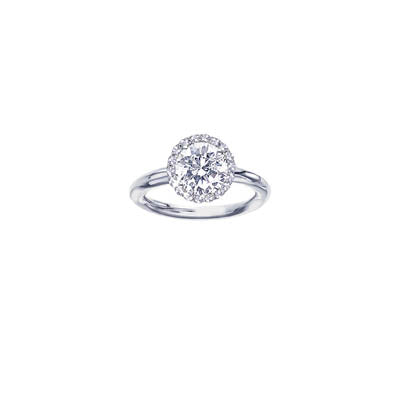 Clear CZ with Pave, Ring | Style: 411070001062