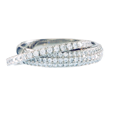 Diamondess CZ Intertwining Rings | Style: 433070149001
