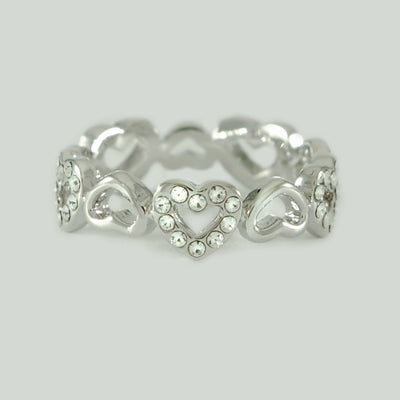 Open Hearts Eternity Ring | Style: 429040094006