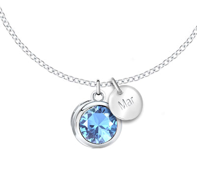 March Birthstone Necklace | Style: 436020272501