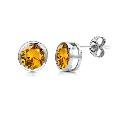 November Birthstone Stud Earrings | Style: 436060114709