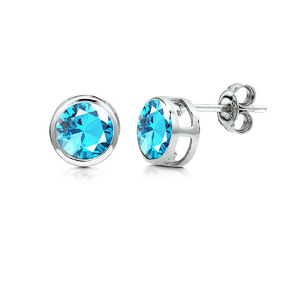 December Birthstone Stud Earrings | Style: 436060115716