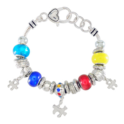 Autism Awareness Charm Bracelet | Style: 411032148932