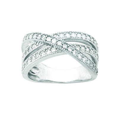 Diamondess Crossover Ring | 
Style: 444071352000