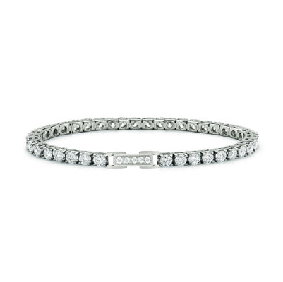 Sterling Silver CZ Tennis Bracelet | Style: 413031734962