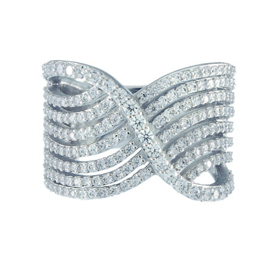 Diamondess Crossover Ring | Style: 444071649000