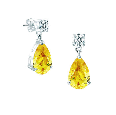 Diamondess Post Earrings, Canary | Style: 433061376299