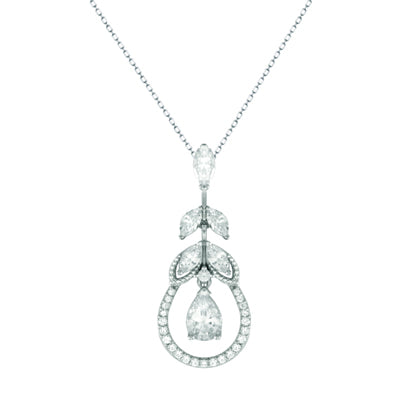 Diamondess CZ Open Drop Necklace | Style: 433021331708