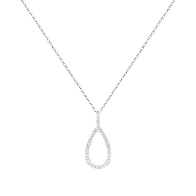 Diamondess Open Pave Drop Necklace | Style: 433021340937