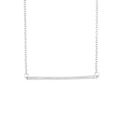 Sterling Silver Bar Necklace | Style: 413021736188