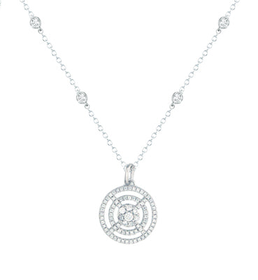 Diamondess Pave CZ necklace | Style: 444021137243