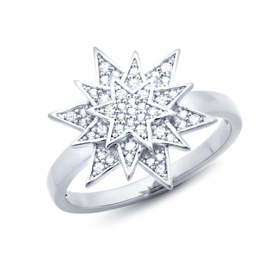 Diamondess Pave Star Ring | Style: 444071824000