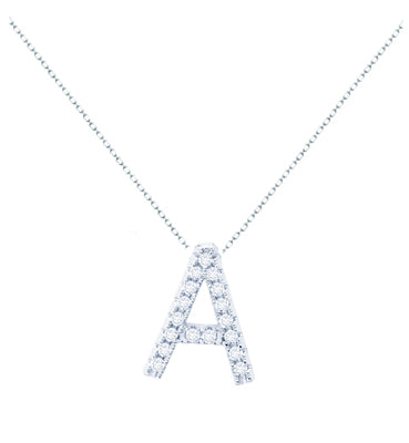 Diamondess Pave Initial A Necklace | Style: 444021259639