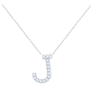 Diamondess Pave Initial J Necklace | Style: 444021268721