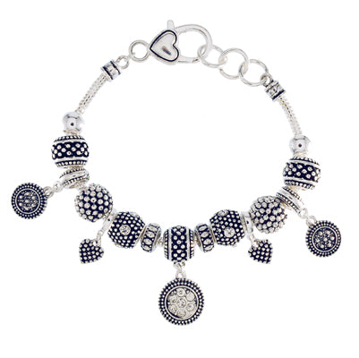 Silvertone Charm Bracelet | Style: 411032271417