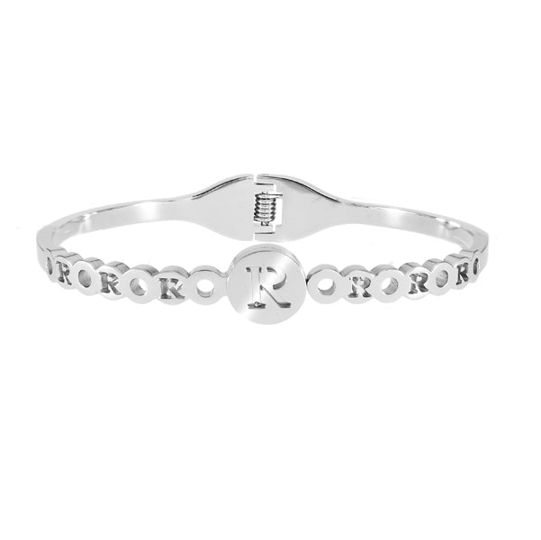 Initial R Stainless Bangle | Style: 411032515501