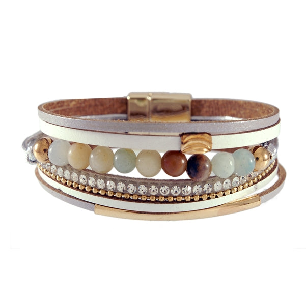 Leatherette Cuff Bracelet | Style: 411033477055
