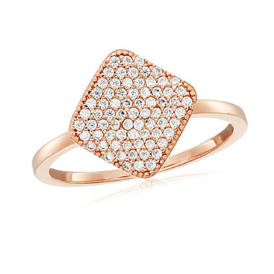 Diamondess CZ Ring, Rosegold | Style: 444071761004