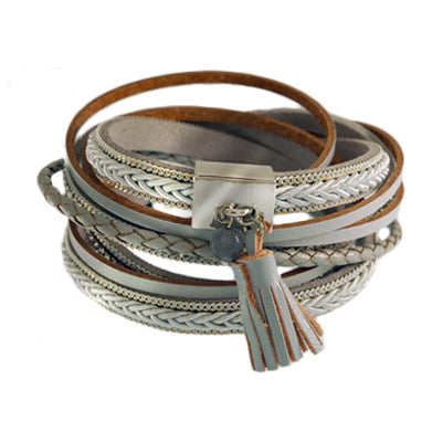 Leatherette Wrap Bracelet | 411032323717