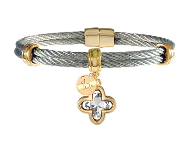 April Birthstone Cable Bracelet | Style: 411032338905