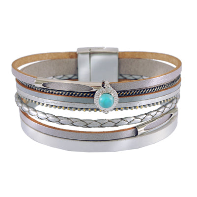 Leatherette Cuff Bracelet | Style: 411032394280