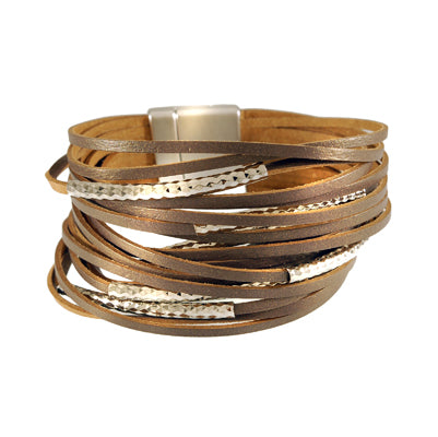 Leatherette Cuff Bracelet | Style: 411032441044
