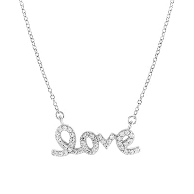 Diamondess "Love" Necklace | 
Style: 444023308145