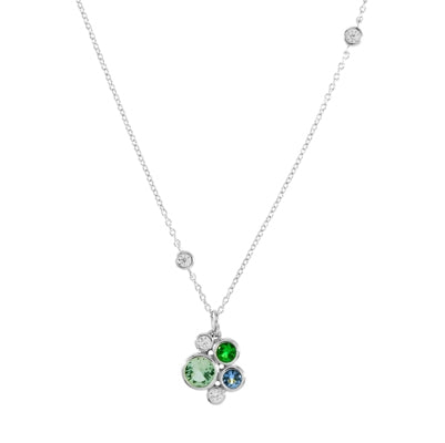Diamondess Multi-Color CZ Necklace | Style: 444023352596
