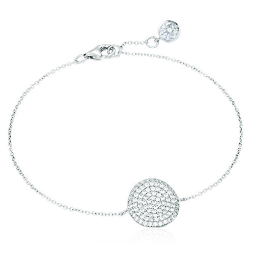 Diamondess Pave Disc Bracelet | Style: 444031302623