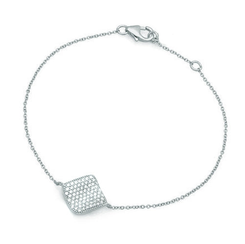 Diamondess Pave Square Bracelet | Style: 444031481518
